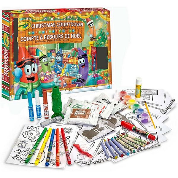 Keep the kids entertained with this Crayola Glitter Art Kit at under $10