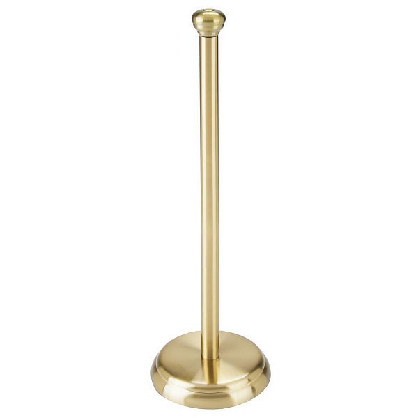 mDesign Metal FreeStanding Toilet Paper Holder