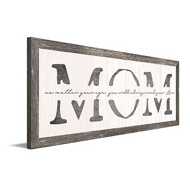 Personal-Prints Need Your Mom Framed Wall Art