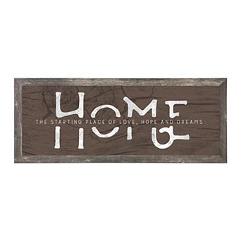 Personal-Prints Home Rustic Framed Wall Art