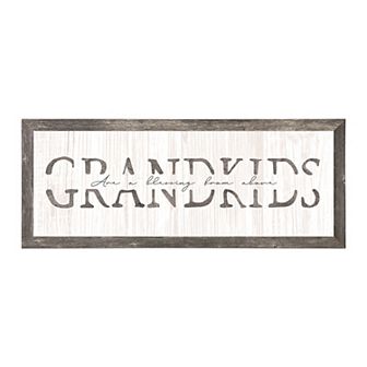 Personal-Prints Grandkids Framed Wall Art