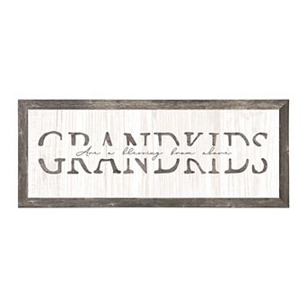 Personal-Prints Grandkids Framed Wall Art