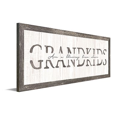 Personal-Prints Grandkids Framed Wall Art