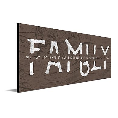 Personal-Prints Family Rustic Wall Art