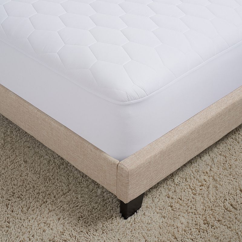 The Big One Waterproof Mattress Pad, White, Twin XL