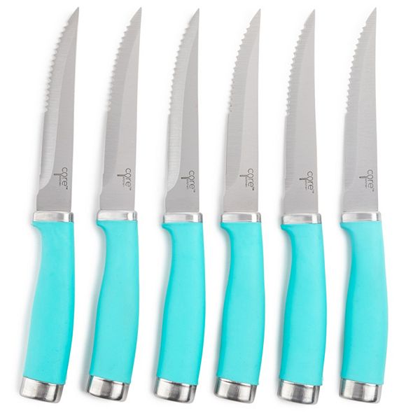 Core Kitchen 6pc. Essential Grip Steak Knife Set