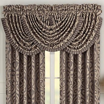 Five Queens Court Antonia Mink Window Waterfall Valance