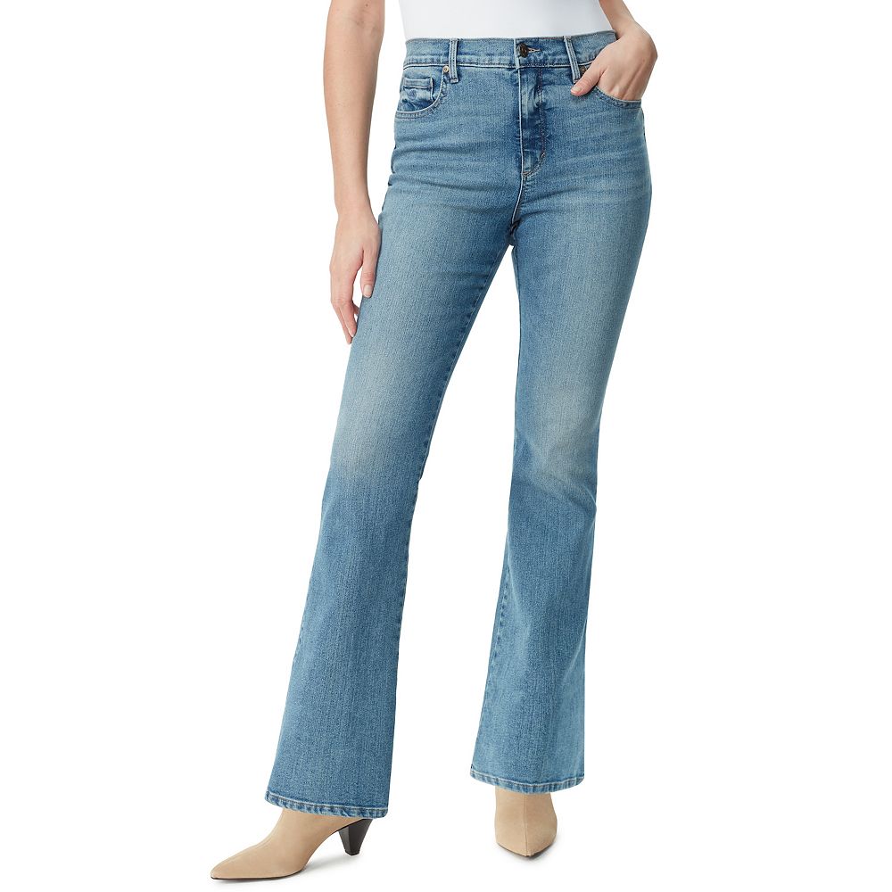 Curvy Bootcut Gloria Vanderbilt Mid Rise Bootcut Jeans