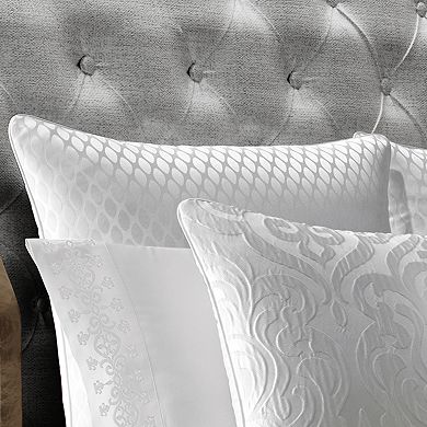 Five Queens Court Antonia White Euro Sham