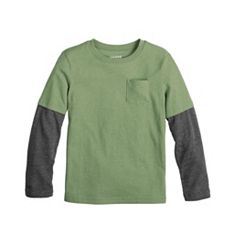 Outerstuff Youth Green New York Jets Showtime Long Sleeve T-Shirt Size: Extra Large