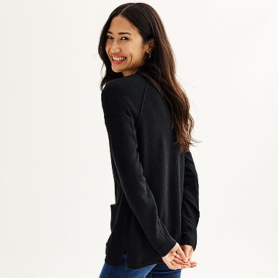 Women's Sonoma Goods For Life® Long Button-Front Cardigan