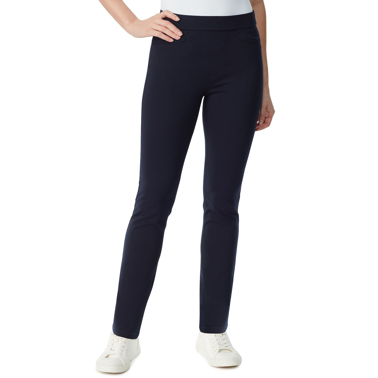 Plus Size Gloria Vanderbilt Pull-On Trouser Pants