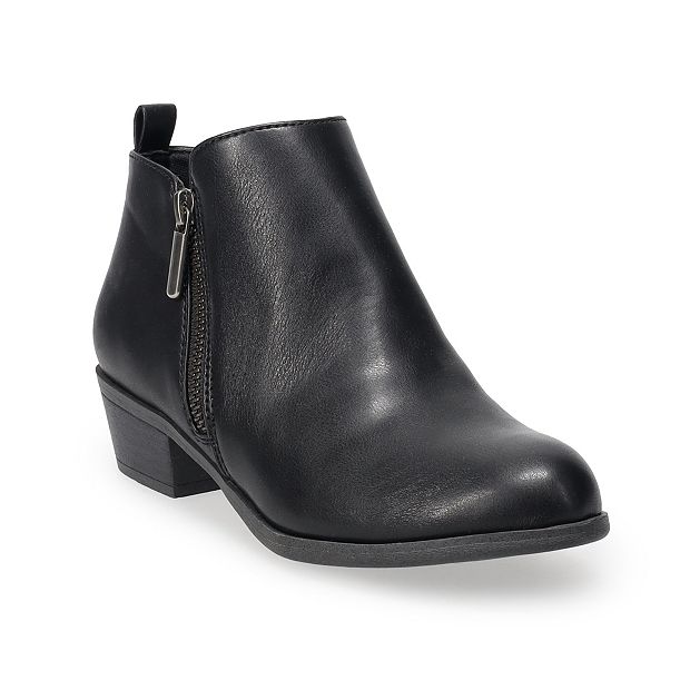 Sonoma black ankle boots on sale