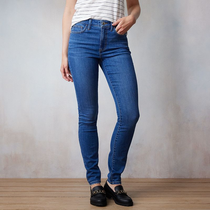 Kohl's levi's mid rise skinny clearance jeans