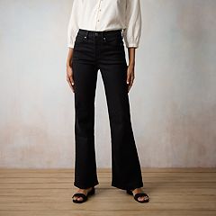 High waisted sale black jeans kohls