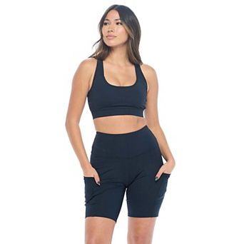 Undersummers Plus Size Bike Shorts with Pockets