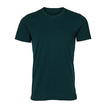 Canvas Unisex Jersey Crew Neck T-Shirt / Mens Short Sleeve T-Shirt