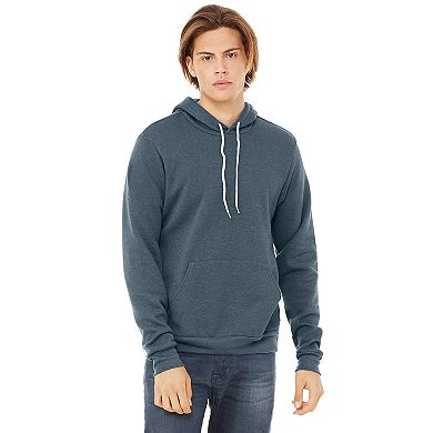 Bella + Canvas Unisex Pullover Polycotton Fleece Hooded Sweatshirt / Hoodie