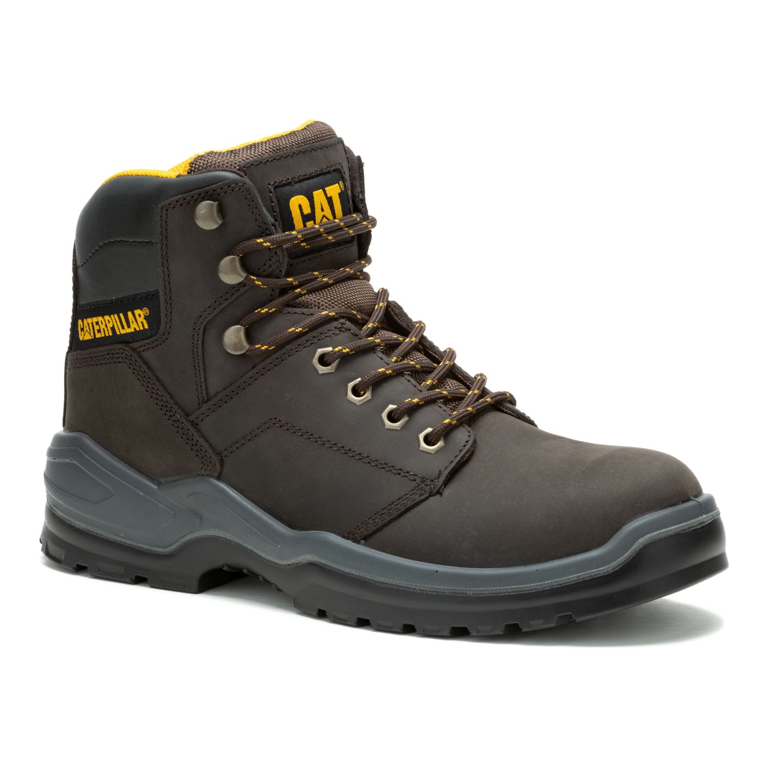 Мужские ботинки Caterpillar Striver Steel Toe Leather Work Boots