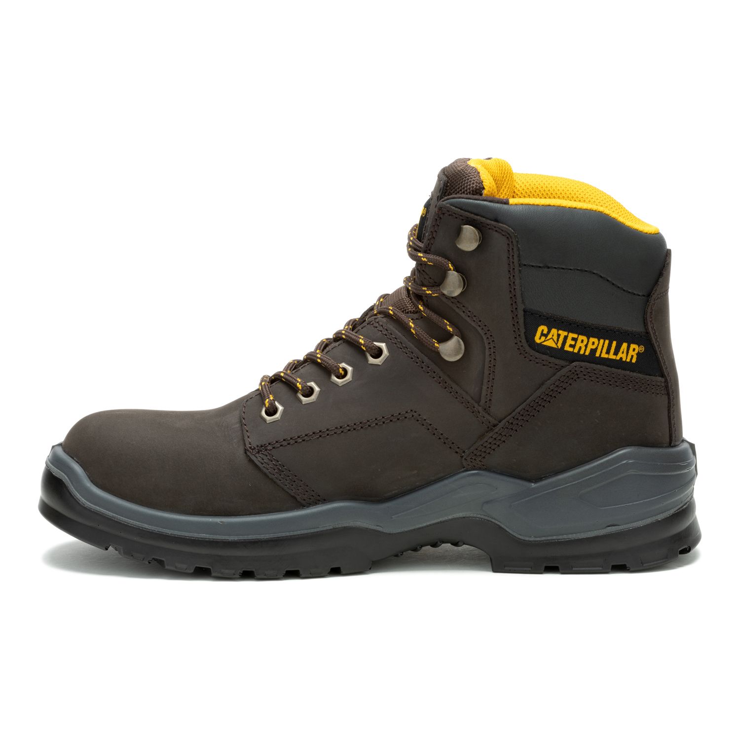 Мужские ботинки Caterpillar Striver Steel Toe Leather Work Boots — фото 3