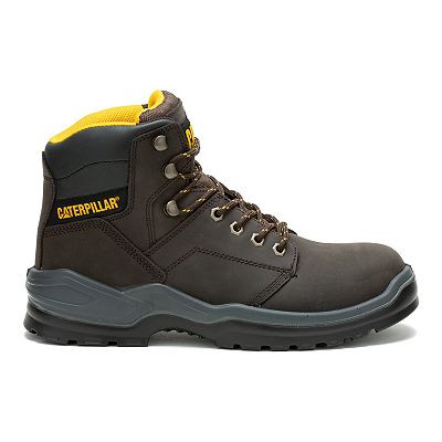 Caterpillar Striver 6 Inch Men s Steel Toe Work Boot Brown 9.5 M