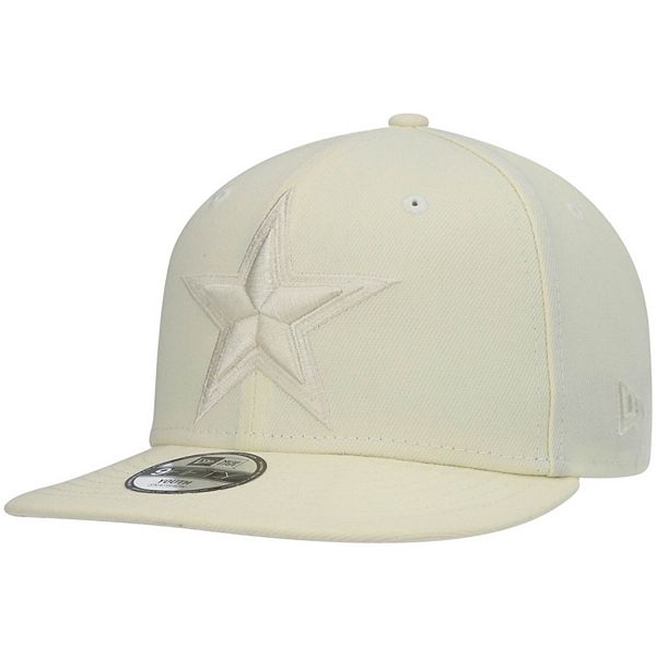 Youth New Era White Dallas Cowboys Color Pack 9FIFTY Snapback Hat