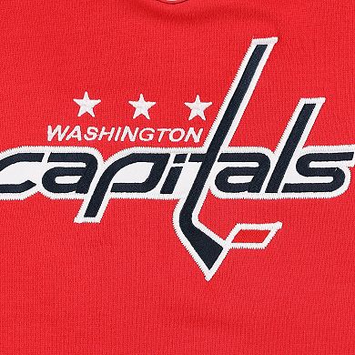 Youth TJ Oshie Red Washington Capitals Ageless Must-Have V-Neck Name & Number Pullover Hoodie