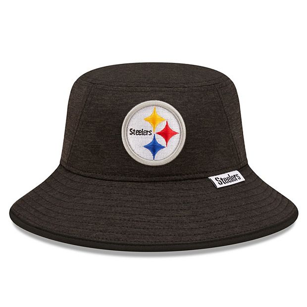 New Era Black Pittsburgh Steelers Reversible Bucket Hat