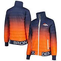 Preschool Orange Denver Broncos Stadium Color Block Full-Zip Hoodie