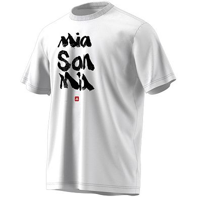 Men's adidas White Bayern Munich Chinese Calligraphy T-Shirt