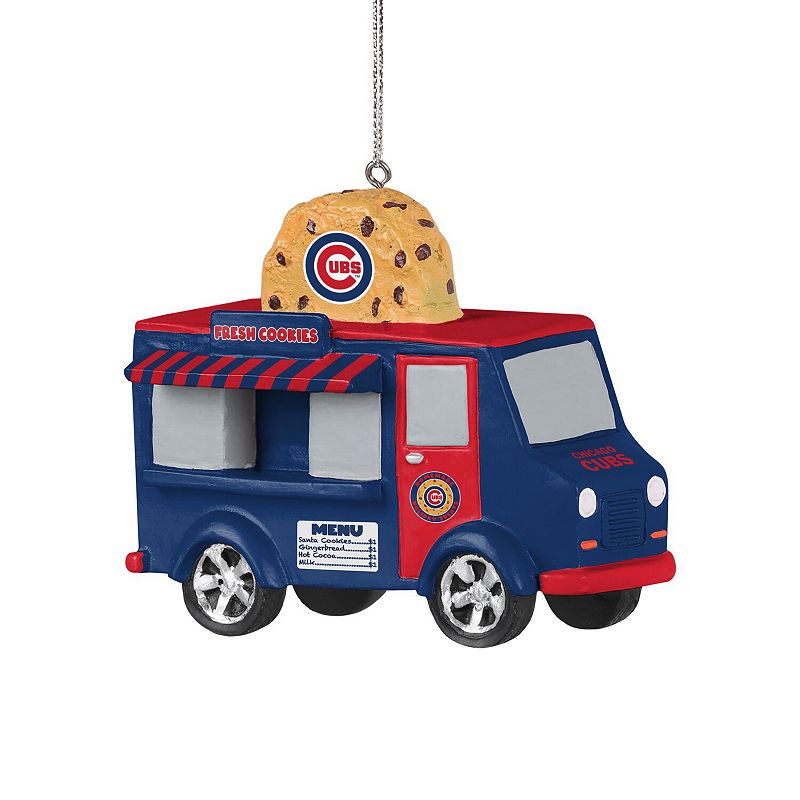 FOCO Chicago Cubs Food Truck Ornament, Multicolor