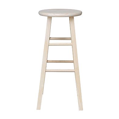 International Concepts Round Top Bar Stool