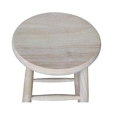 Scooped Seat Bar Stool