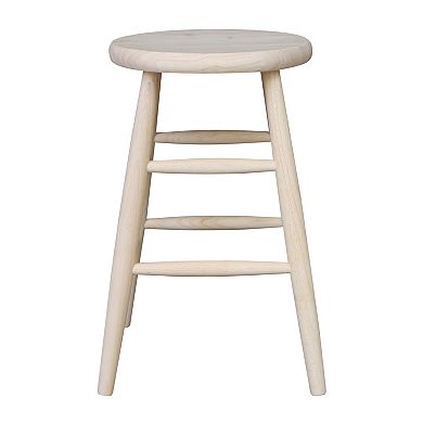 Scooped Seat Counter Stool