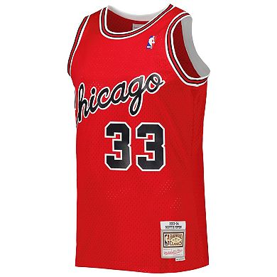 Men's Mitchell & Ness Scottie Pippen Red Chicago Bulls Hardwood Classics 2003-04 Swingman Jersey