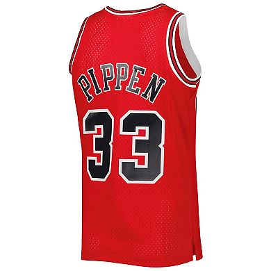 Men's Mitchell & Ness Scottie Pippen Red Chicago Bulls Hardwood Classics 2003-04 Swingman Jersey