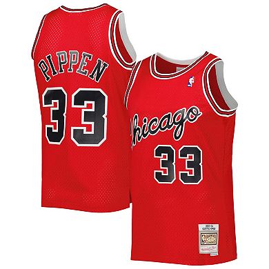 Men's Mitchell & Ness Scottie Pippen Red Chicago Bulls Hardwood Classics 2003-04 Swingman Jersey
