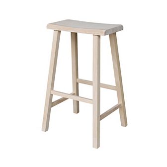 International Concepts Saddle Seat Bar Stool