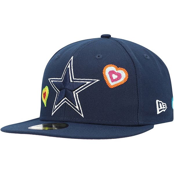 : New Era Men's Navy Dallas Cowboys Blooming 59FIFTY Fitted Hat  : Sports & Outdoors