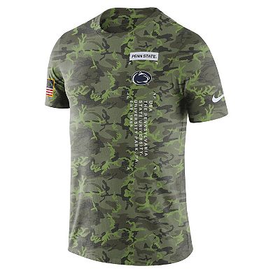 Men's Nike Camo Penn State Nittany Lions Military T-Shirt