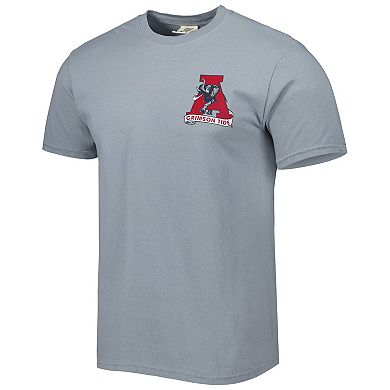 Men's Graphite Alabama Crimson Tide Vault State Comfort T-Shirt