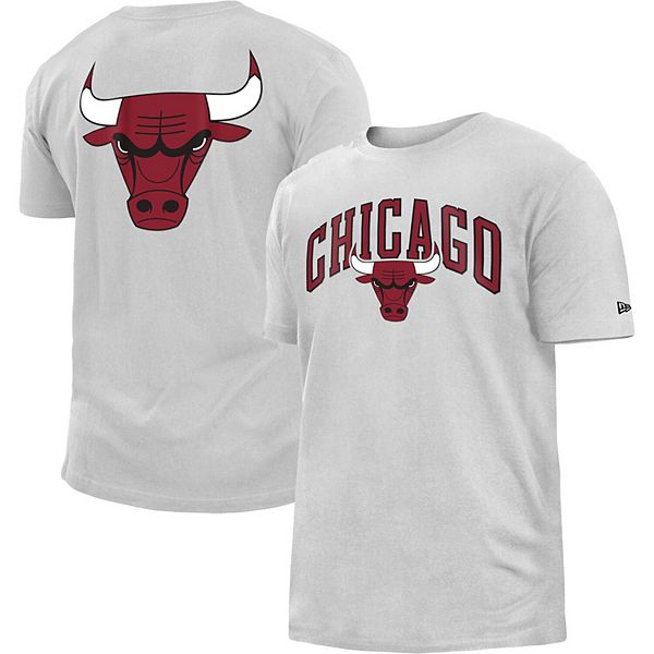 Chicago Bulls Sportiqe Script White Comfy T-Shirt – Official