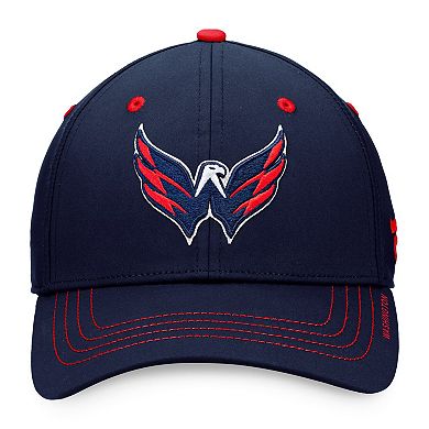 Men's Fanatics Branded Navy Washington Capitals Authentic Pro Rink Flex Hat