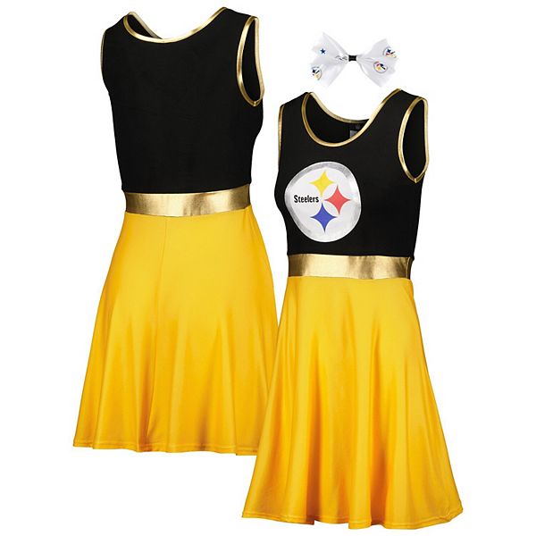 Men's Black Pittsburgh Steelers Game Day Costume Size: Extra Large