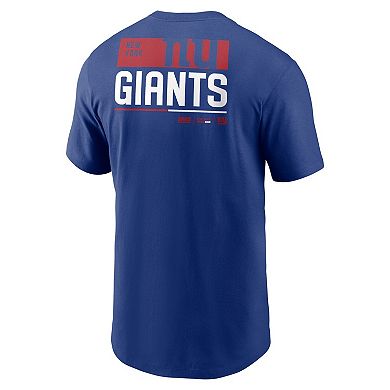 Men's Nike Royal New York Giants Team Incline T-Shirt