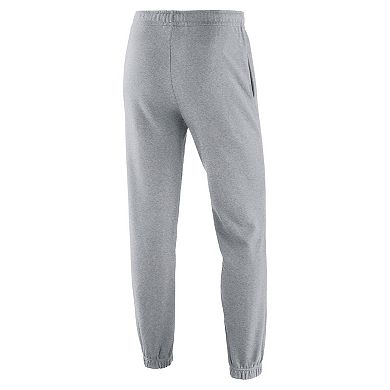 Men's Nike Heathered Gray Oklahoma Sooners Saturday Fleece Pants