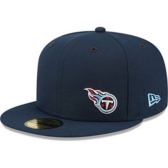 Men's New Era Navy Tennessee Titans Flawless 59FIFTY Fitted Hat