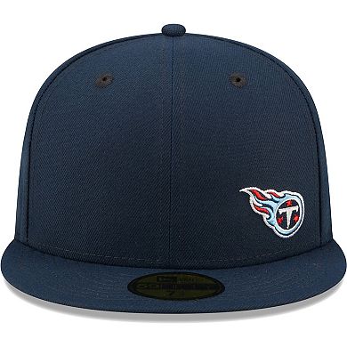 Men's New Era Navy Tennessee Titans Flawless 59FIFTY Fitted Hat
