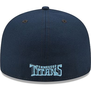 Men's New Era Navy Tennessee Titans Flawless 59FIFTY Fitted Hat