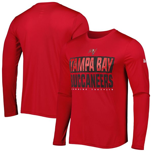 Men's Tampa Bay Buccaneers New Era Black Combine Authentic Action Long  Sleeve T-Shirt